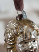Vintage-Inspired Glass Golden-haired Seraph 'Goldilocks'