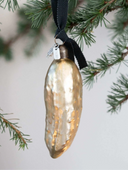 Vintage-Inspired Glass Pickle Christmas Ornament