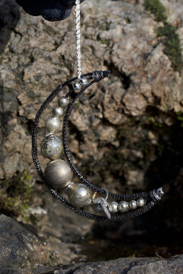 Half Moon Christmas Ornament