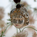 Vintage-Inspired Glass Golden-haired Seraph 'Goldilocks'