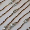 Vintage-Inspired 3-Meter Glass Beaded Christmas Garland